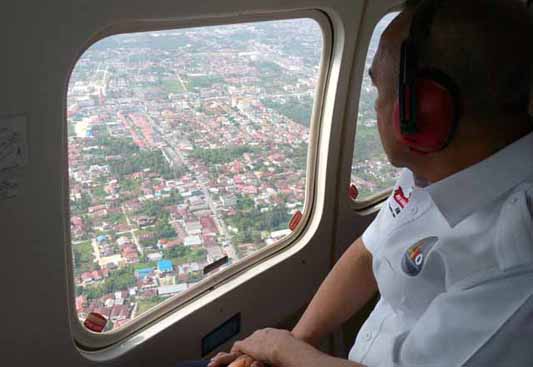 Gubri Dikritik Dedet, Gemar Naik Helikopter Saat Kunker